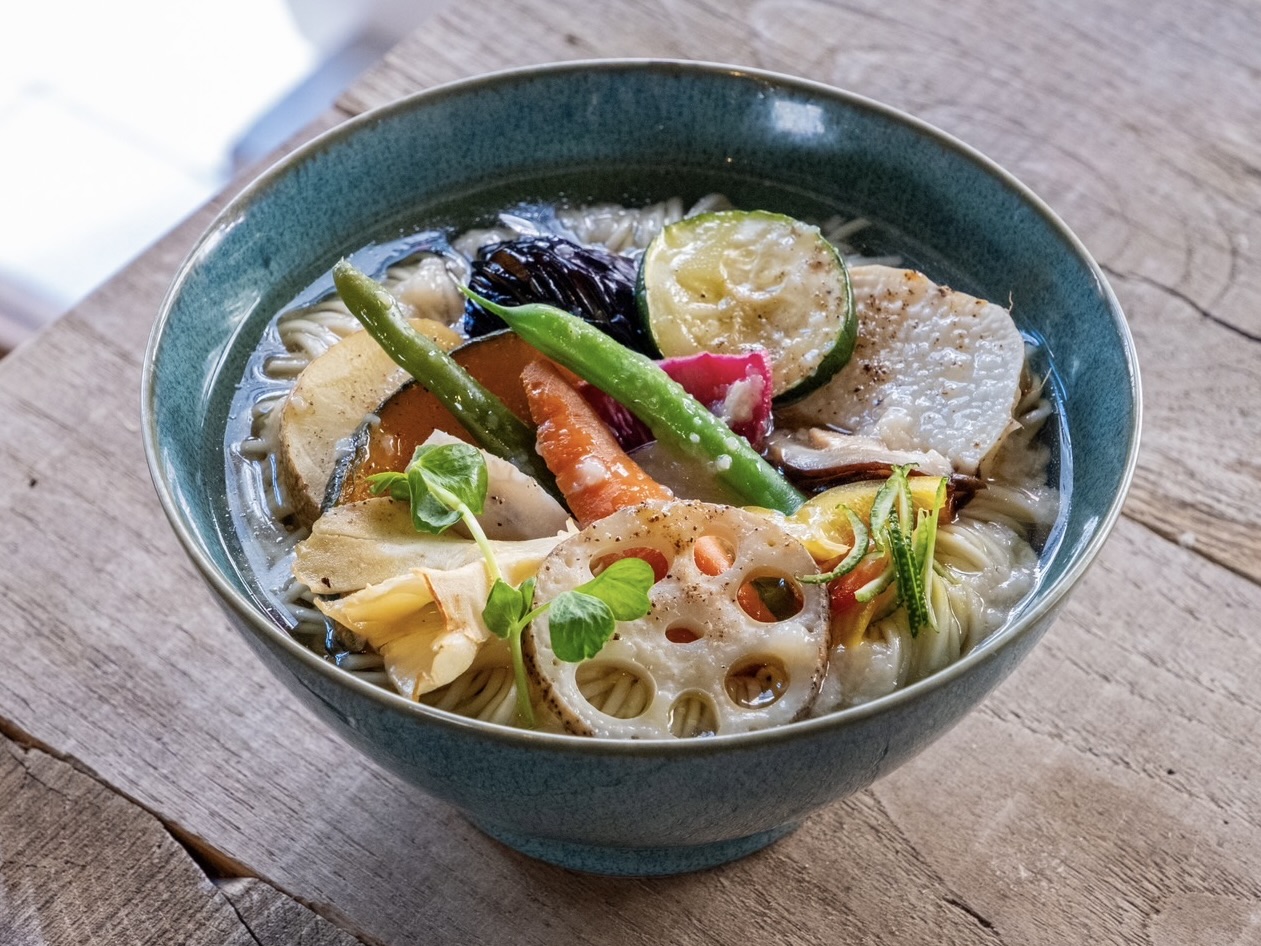 塩麹とお野菜のらーめん