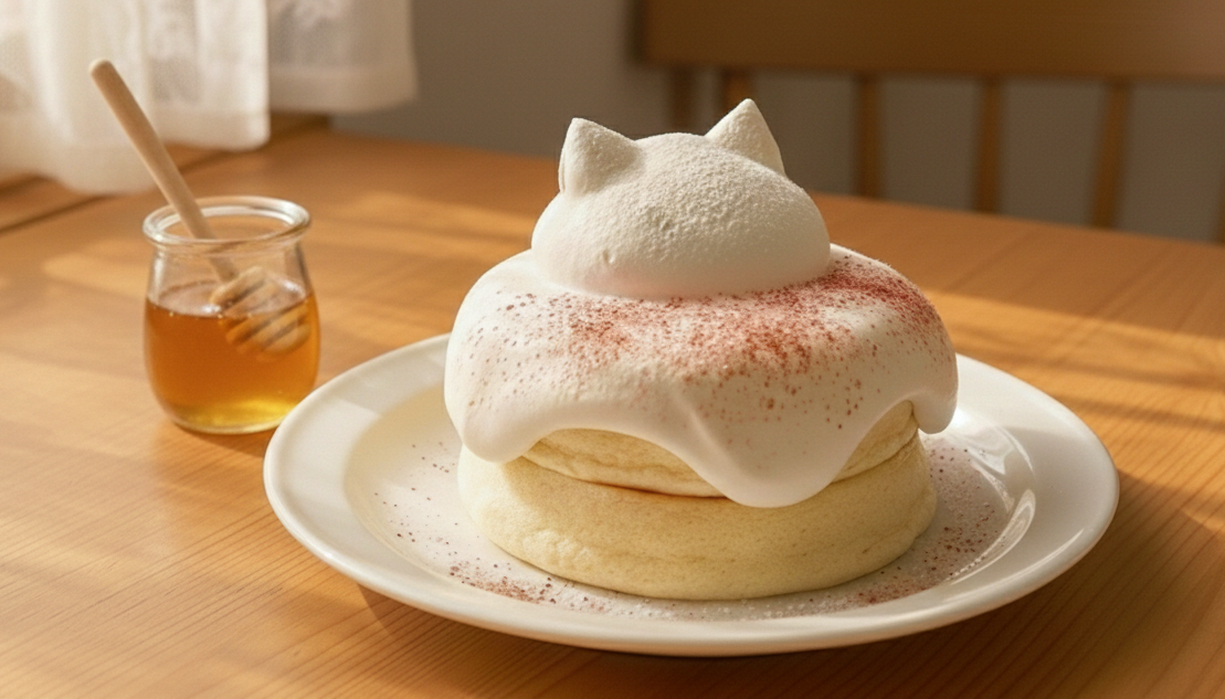 低糖質クリームパンケーキ